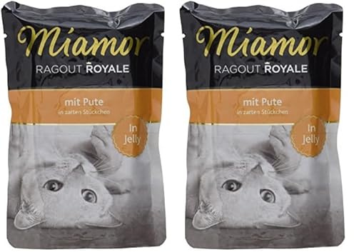 Miamor Ragout Royale Pute 22x100g (Packung mit 2)