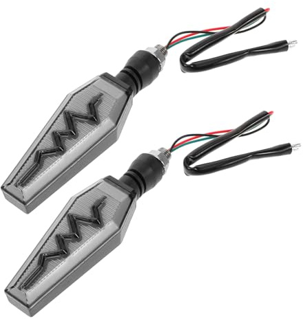 Hemobllo Luces Indicadoras Led Para Motocicleta, Señales De Dirección Led Para Motocicleta, Luces Intermitentes De Señalización Para
