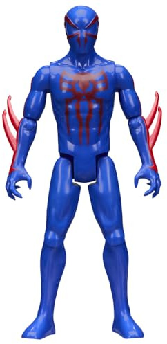 Marvel Spider-Man Titan Serie Spider-Man 2099 Action-Figur (Skala 30 cm), Superhelden-Spielzeug für Kinder ab 4 Jahren, Blau