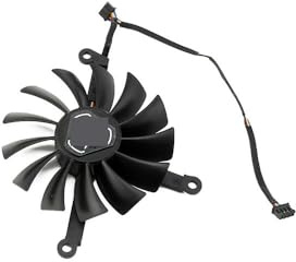 LXCOZED CF1015U12S 1X95MM 2X87MM for Radeon RX 6700XT 6750XT GPU Fan For XFX Speedster SWFT 309 for 6700 XT 12GO graphics card(C-Fan)