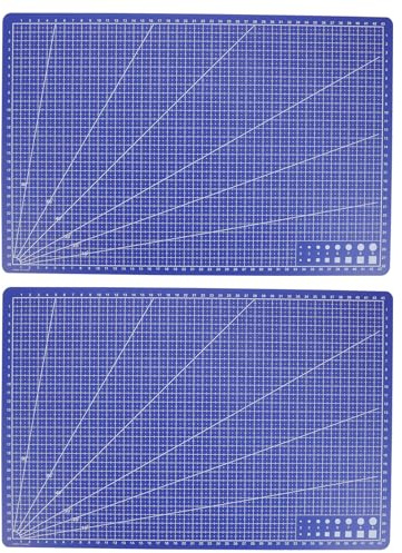 Cabilock 2pièces Tapis de Découpe Auto-cicatrisant Lot pour Loisirs Créatifs Patchwork et Couture Résistant et Pratique