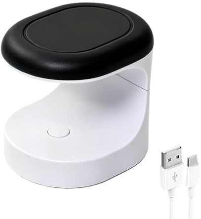 Mini lampe UV – 16 W LED à séchage rapide pour manucure | lampe à ongles en gel | Séchoir à ongles à lumière UV pour débutants, passionnés, professionnels, bureau, maison, salon, voyage, toilettage personnel