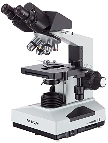 AmScope B490B 40X-2000X Binokulares Verbundmikroskop