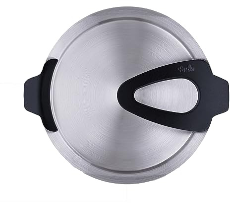 Fissler 1611820600 Intensa Deckel ohne Thermostar, Durchmesser 20 cm, schwarz