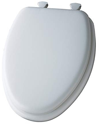 Mayfair 113EC000 White Elongated Deluxe Soft Toilet Seat