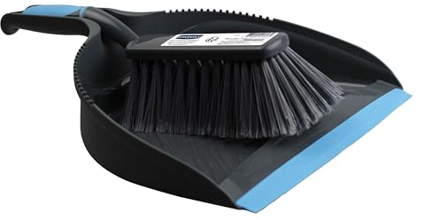 STARWAX - paletta-scopino - utilizzo di supporto - bordi dentati - ergonomica - fibre fiorettata per assorbimento della polvere - concezione francese - 33cm