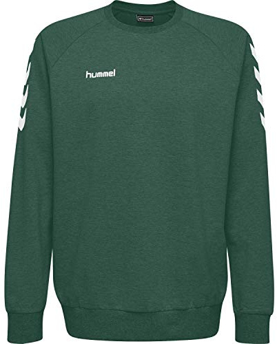 hummel barn Hmlgo Kids Cotton sweatshirt, grön (Evergreen), 176