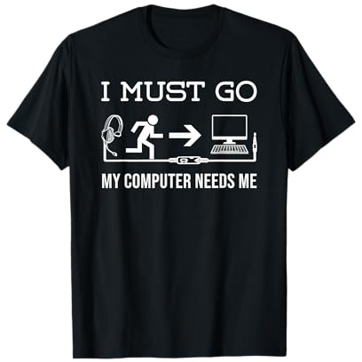 Gamer PC Games Gaming zocken Developer Programmierer Gamer T-Shirt