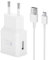 Adaptive Schnellladegerät Ladegerät Netzteil für Samsung Galaxy S22 S21FE S21+ S20FE S20 Ultra S10 S10e S9 S8 A71 A53 A34 A14/Note10/9/Pixel 2/3/XL, mit USB C Ladekabel Schnellladekabel, Weiß