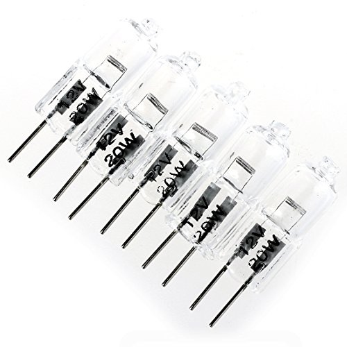 5 X G4 20W 12V Ampoule Halogene Ampoules de Lampe
