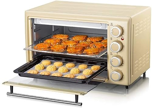 CAZARU Accueil Cuisson Entièrement Automatique Multifonction Haute Capacité Gâteau Pain Mini Petit Four Électrique 30 litres Mini Fours