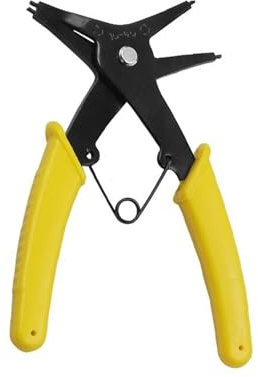 ZILOOK YEJIANGHUA Circlip Pliers 2 In 1 Internal And External Dual Purpose Pliers External Spring Pliers Large Retaining Ring Removal Tool 1pc Natural