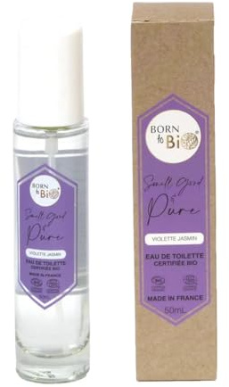 Born to bio - Eau de toilette bio - Violette Jasmin - 50ml