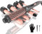 Lockenstab Set, MOCEMTRY 5 in 1 Hairstyler Austauschbaren Keramischen Trommeln (0,35-1,25) und Thermal Brush, Sofortige Erwärmung des Lockenstäbe, mit Schutzhandschuhen und 2 Clips
