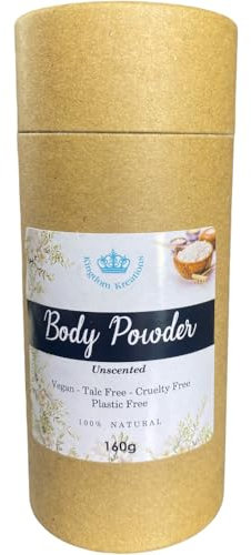 100% Natural Talc Free Body Powder - Unscented