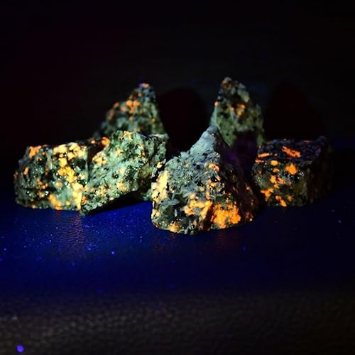 300g 3cm-5cm Naturels Cristaux, Yooperlite Pierre, Cristal Poche Pierre