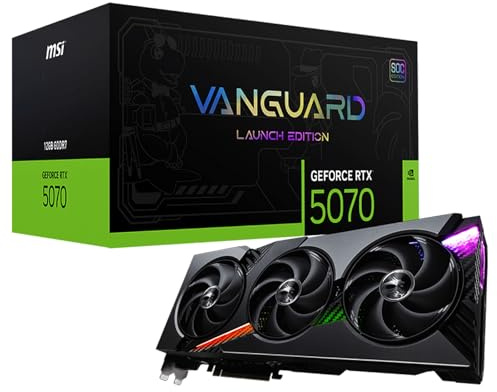 MSI GeForce RTX 5070 12G VANGUARD SOC LAUNCH EDITION