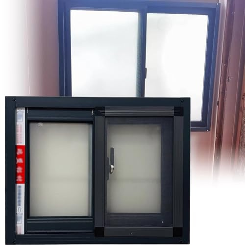 Kellerfenster, Großes Abschließbares Schuppen-Oberlicht Schiebefenster Mit Schrauben, Ersatzfenster Für Badezimmer, Hühnerställe(61x51cm)