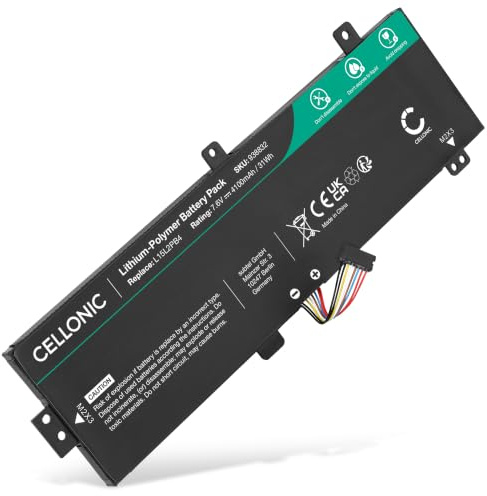 CELLONIC Batteria compatibile con Lenovo IdeaPad 310-15ABR, 310, L15C2PB5 | (4100mAh-7.6V-Litio Polimeri) per Lenovo IdeaPad 310 15, 310-15IKB, 310-15ISK, 330 Touch-15IKB, Idepaad Touch, L15L2PB4