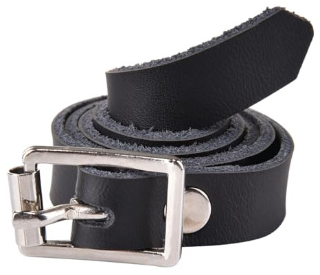 Generisch Correa para espuelas – Piel sintética 13 x 2 x 500 mm | Correa para espuelas de piel inglesa | Botas de cuero Latigo para equitación, entrenamiento de caballos, uso en establos, deportes