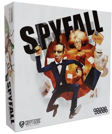 Cryptozoic Entertainment CZE01904 Spyfall Card Game