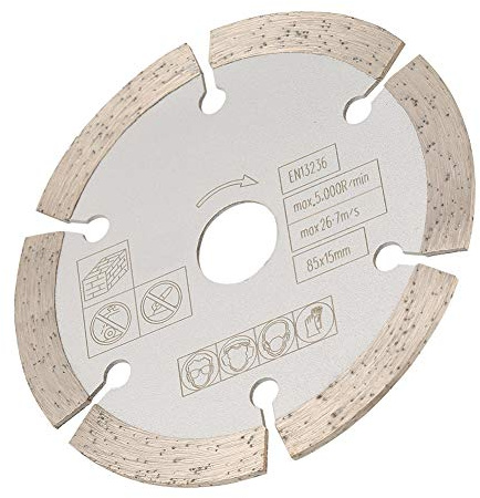 Circular Cut Saw Blade 85mm x 15mm Diamond Wood Working Rotary Cutting Dis Cutting Tool for Carpentry