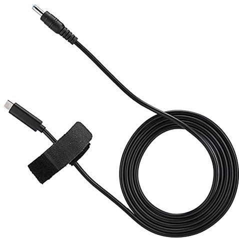 Strömadapterkabel för DC-kontaktkabel 19 V 65 W PD induktionskrets USB till DC-kabel (4,5 mm x 3,0 mm utgång) för TYPE-C