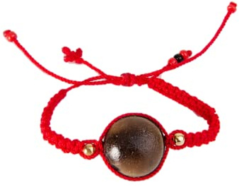 SANTA VISTA Ojo de Venado - Mal de Ojo Bracelet |Hilo Rojo/Red String| (Red, Small)