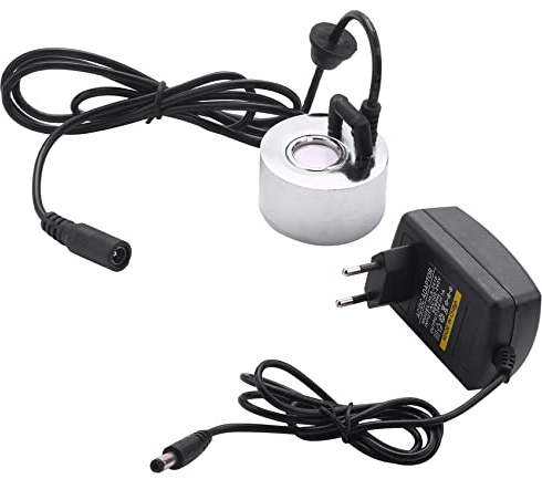Ocnvlia 2 StüCke mit Stecker 45 Mm Luft Befeuchter Ultraschall Hersteller Industrielle Inkubator 24 V Vernebler ZerstäUber Kopf Fogger Eu Stecker