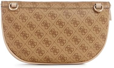 Guess Damen Manhattan Belt Bag Gürteltasche, Tragetasche, Bauchtasche, Latte-Logo