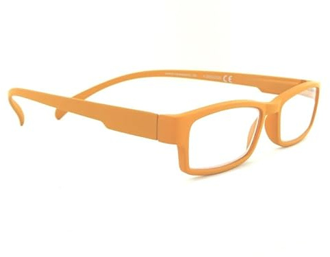Klammeraffe NO.01 curry Lesebrille
