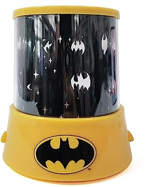 Batman Color Changing Kids Lamp and Nightlight,LED Projection Light for Bedroom Décor, Superhero Night Lamp for Boys & Girls