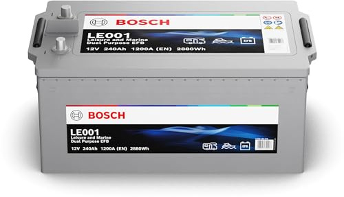 Batterie Bosch LE001 - Série LE EFB - Batterie EFB Décharge Lente - 0092LE0010