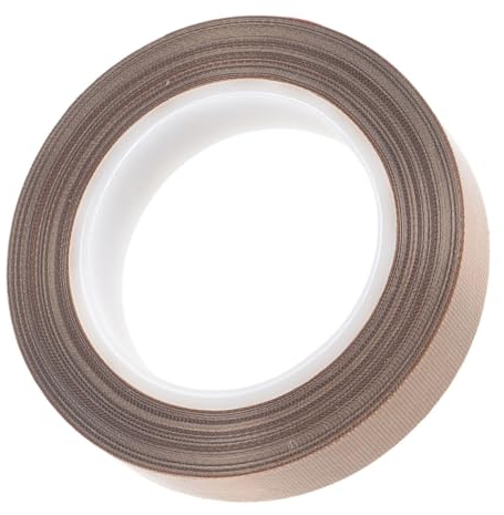 Healvian Ptfe Klebeband Hochtemperaturbeständig Isolationstape Für Hand-vakuumversiegler Zuverlässige Haftung Hitzebeständiges Teflonband Für Isolierung Und Abdichtung
