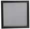 Griglia di Ventilazione in Alluminio Perforato con Rete di Protezione, Verniciata a Polvere Nero RAL 9005, Griglia per Interno/Esterno, Diffusore Aria Calda. (30 x 30 cm)