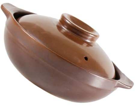 Alipis Cazuela de Cerámica para Cocinar Asas Laterales, Fácil de Limpiar, Adecuado para Cocina Tradicional y Guisos en Hogar