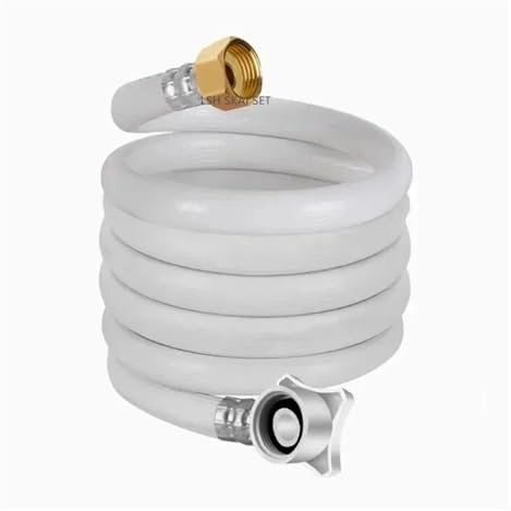 60-500cm Explosion-Proof Washing Machine Inlet Pipe Multi-Function Hose Extension Water Inlet Hose Maintenance Accessories(400cm)