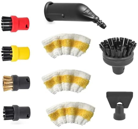 WIIYENA Accesorios para limpiador de vapor Karcher SC1-5 Series: mejora tus piezas de repuesto de limpieza, traje de vapor L