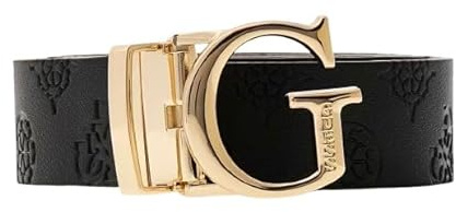 GUESS Gürtel Jena Adjustable And Reversible Pant Belt W85 Light Rose Multi schwarz rosa kürzbar wendbar