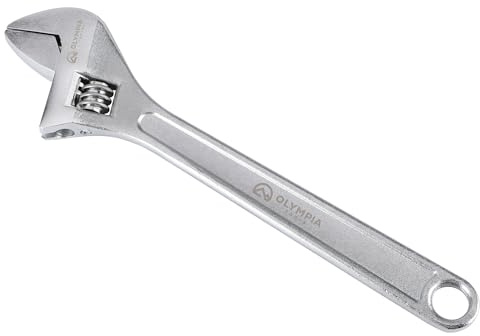 Olympia Tools 01-012, 30 cm verstellbarer Schraubenschlüssel