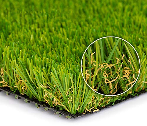 SMARTLAWN PROFESSIONAL Realistic Artificial Grass Rug, 2'X20' Carpets for Indoor and Outdoor Use, 1.25 Pile Height Soft and Lush Natural Looking Synthetic Mats