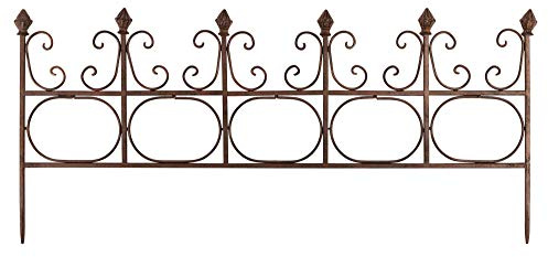 Beetumrandung aus Metall 37 x 81 cm