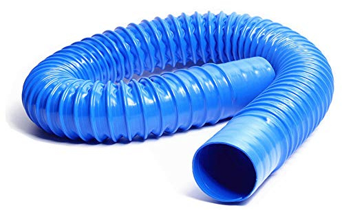 Tuyau d'aspiration de poussière, tuyau flexible en caoutchouc PVC, joint souple pour tuyau de dépoussiérage, tuyau de ventilation ondulé-Diamètre intérieur 65 mm * 1 m