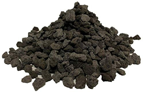 ROTOPOR Lava 8-16mm Anthrazit Deko 500 Ltr BigBag Lavakies Kies Mulch Lavasplitt Eifellava