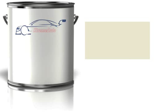 Xtremeauto RAL 1013 Oyster White 250ml RAL Paint Tin/Can Satin Finish Paint DIY Indoor/Outdoor Perfect Finish Quick Dry Arts, Crafts, Furniture, Home, Garden