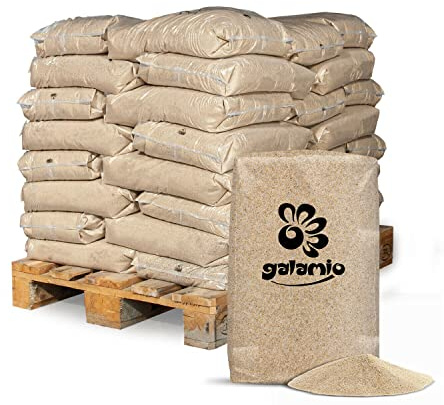 Quarzsand Sand Spielsand Sandkastensand Filtersand Poolsand Rasensand Vogelsand Aquariensand Terrariensand Teichsand Streusand 1,0-2,0mm 25kg x 40 Sack 1.000kg / 1 Palette Wolff & Müller
