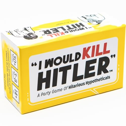 I Would Kill Hitler - Das Super-Partyspiel für Erwachsene mit ethischen Dilemmas und urkomischen Hypothetiken