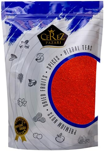 Cerez Pazari Ground Cayenne Pepper Powder 3.5lbs, Red Pepper Powder,%100 Natural, Freshly Packed, Gluten Free, Bulk Package