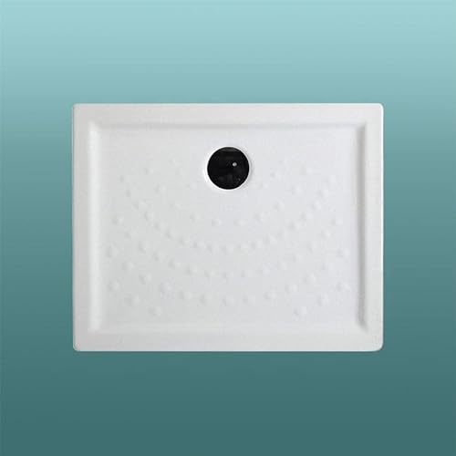Kiamami Valentina Piatto Doccia 72x90 h6cm in Ceramica Bianca Antiscivolo | Malta