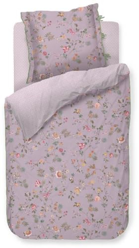 Pip Studio Perkal Kissenbezug einzeln La Dolce Vita Farbe Lila Größe 80x80